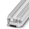 Blok zacisków przelotowych Phoenix Contact poziomy: PojedynczyZacisk sprężynowy ST 2.5-TWIN WH 28A 800 V
