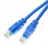 Patchcord UTP kat.5e kabel sieciowy LAN 2x RJ45 linka niebieski 10m ATEL