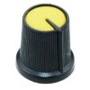 Yellow 6mm Pointer Knob