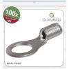 Quadrios 23C497 Ring Terminal 1.5 mm² Hole Ø5.3 mm Non-Insulated 100 Pcs