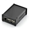 Obudowa Raspberry Pi Model 3B+/3B/2B czarna z klapką