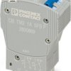 Circuit breaker, thermal-magnetic, 2 pole, 1 A, 80 V (DC), faston plug, IP30, 2800869