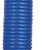 Compressed air spiral hose kit, 8 x 6 mm, L 2.5 m, 19 bar, PA, for pneumatics, hydraulics and other supply lines, 158126
