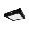 Downlight N/T Kwadrat 12W 4000K Czarny Dl-1