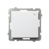SONATA Wyłącznik schodowy biały ŁP-3R/m/00 OSPEL