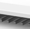 Pin header, 10 pole, pitch 3.96 mm, straight, natural, 1-640445-0
