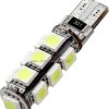 T10 12V biała SMD5050 13xLED ChRL 5255 C-B