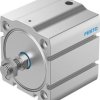 Siłownik kompaktowy skok: 10mm Festo Ø 63mm jednostronnego działania Action AEN-S-63-10-A-P-A