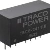 DC converter, 9-75 VDC, 6 W, 1 output, 3.3 VDC, 76 % efficiency, TEC 6-2410UI
