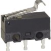 Łącznik Micro z dźwignią z rolką Omron SPDT IP40