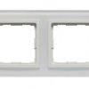 VENA2 Ramka podwójna szkło Xglass akrylowe białe + biały 5204182
