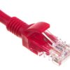 Kabel krosowy patchcord U/UTP kat.6 10m czerwony