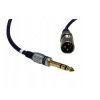Kabel Jack 6,3m - XLR 1,5m Wtyk- Wtyk, Stereo kabel mikro. MK36 Vitalco