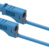 Electro PJP 2210/600V-CD1-25BL Przewód pomiarowy złącze męskie 4 mm 25 cm niebieski 1 szt.