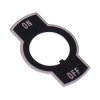 U19 APEM Name Plate for 12mm Toggle Switch