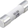 VOLTCRAFT VC 200er Fuse Bezpiecznik do multimetru (Ø x D) 5 mm x 20 mm 2.5 A 700 V/AC, 500 V/DC szybki -F- Zawartość 1 s