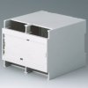 PC DIN rail enclosure, (L x W x H) 114 x 107 x 90 mm, light gray, B6705706