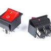 Przełącznik MK-621 KCD2-202N 230V AC podświetlany (ON)-OFF