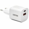 Ładowarka sieciowa USB/USB-C 33W QC,PC Biała UNITEK