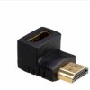 Adapter HDMI: wtyk-gniazdo kątowe 90°