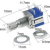Przełącznik obrotowy RS1010 w druk, 3 pozycje