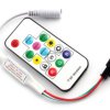 Kontroler sterownik do taśm LED RGB 5V WS2812 z pilotem LED2017