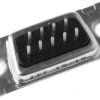 ITT Cannon Złącze D-sub ORIGINAL D 9-pinowe Prosty 2.74 mm Pitch Otwór przelotowy Złoto na niklu Męski Otwór przelotowy