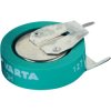 Varta 55630201046 NiMH CP300H 1.2V 300mAh Rechargeable Button Cell + Solder Pins