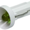 LED lamp, T4.5, 2 V (DC), green, 1.90.692.002/0000