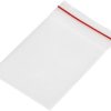 Woreczek strunowy bez paska opisowego (S x W) 35 mm x 55 mm przeźroczysty polietylen 1 szt.