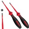 Wkrętak Krzyżowo-Płaski VDE 1000V Slim PZ FL 1x80mm PZ FL2x100mm 2 szt.