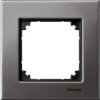 MERTEN M-Elegance Ramka metal 1 pojedyncza szary metaliczny MTN403114 SCHNEIDER ELECTRIC