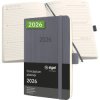 Sigel C2637 Conceptum Week planner A6 Softcover 2026 Dark grey 176 pages