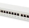 Patch panel, LSA, (W x H x D) 482 x 44 x 109 mm, gray, DN-91624S