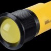 Q22P1BXXY24AE Indicator LED, 24 V AC/DC, 22 mm, FASTON, yellow/BlC