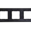 Dante Ramka Potrójna Tworzywo Lakierowane Grafit 456083