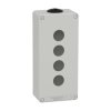 Obudowa uniwersalna Metal Harmony XAP 80 mm 80 mm wys. zew. 175 mm Schneider Electric IP65 IK07 Jasnoszary