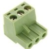 TLP-CPF3 Kostka zaciskowa potrójna, prosta, z gniazdem raster 5,08 mm