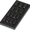 Wkładka piankowa 9728 z zestawem kluczy nasadowych Zyklop B 3/8 Impaktor Deep Set 1, 15 części, WERA 05150118001