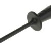 Próbnik, typ końcówki: Iglica, rozmiar: 2mm, 1kV, 1A, Czarny, Nikiel, stal nierdzewna