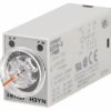 H3YN-2-24AC Przekaźnik czasowy 0,1s÷10min DPDT 250VAC/5A Uzas: 24VAC