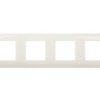 Dante Ramka Poczwórna Tworzywo Asa Biały 450484
