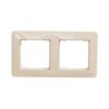 Ramka 2-krotna, beżowa, Sedna Design SDD312802