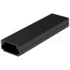Listwa elektroinstalacyjna, kanał kablowy LHD czarny 20x10mm korytko z pokrywą z folią ochronną KOPOS