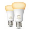 Philips Hue White Ambiance | 8W A60 LED-lamp | E27 fitting | 2-pack | EU | Dimbaar | Bluetooth & Zigbee