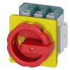 czerwony, żółty 3 styki 50 mm² 100 A 1 NO, 1 NC 690 V/AC Siemens 3LD27041TP53