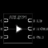GaAs, pHEMT, MMIC, Low Noise Amplifier, 0.025 GHz to 12 GHz