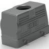 Housing, size HB16, die-cast aluminum, M25, angled, clip locking, T1210160125-000