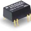 TracoPower TDR 2-4813WI Przetwornica DC/DC, do PCB 48 V/DC 15 V/DC 134 mA 2 W Ilość wyjść: 1 x Content 1 szt.