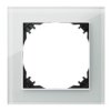 Vestra Ramka Pojedyncza Szkło Ip20 Biały 3871-62